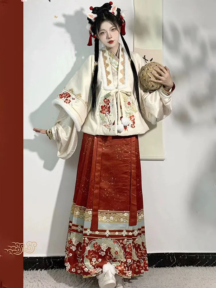 "夕舟"Ming-Dynasty Hanfu Set