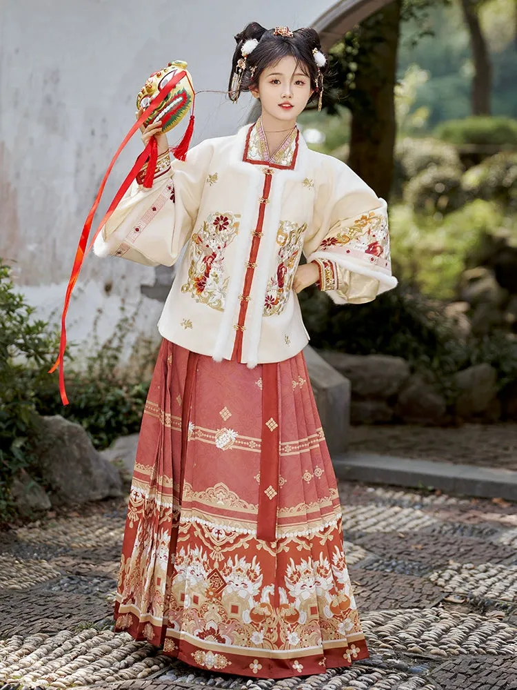 "祥龙纳福"Ming-Dynasty Hanfu Set