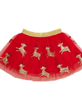 Reindeer Sequin Christmas Tutu