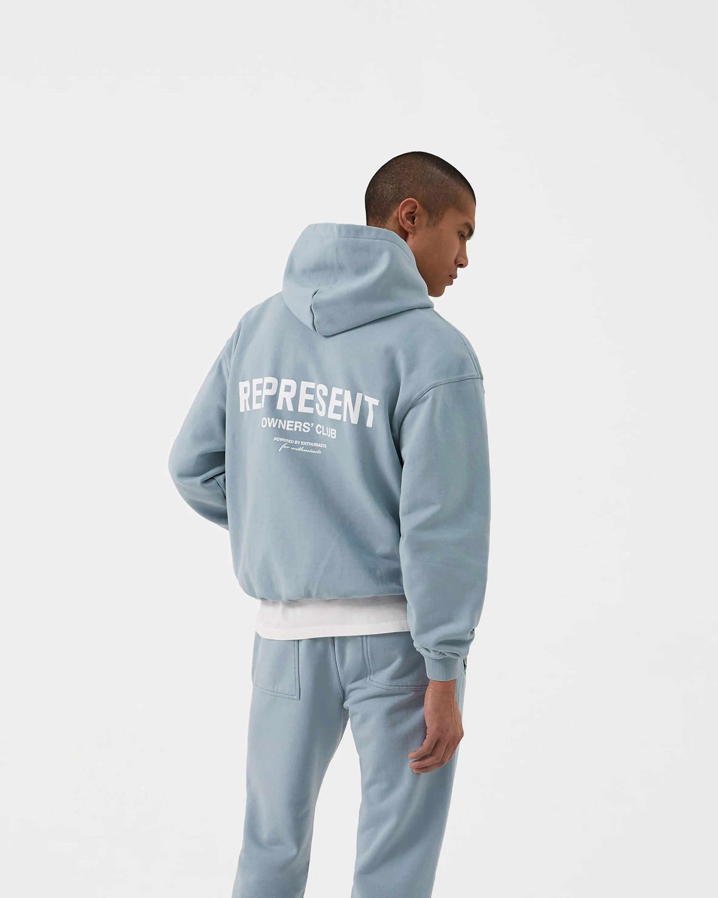 Represent Owners Club Hoodie - Powder Blue