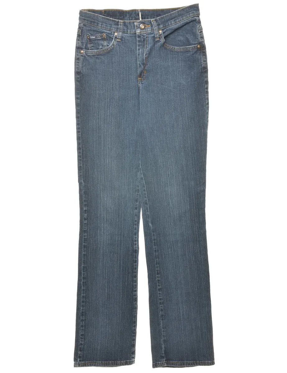 Riders Dark Wash Straight-Fit Jeans - W28 L35