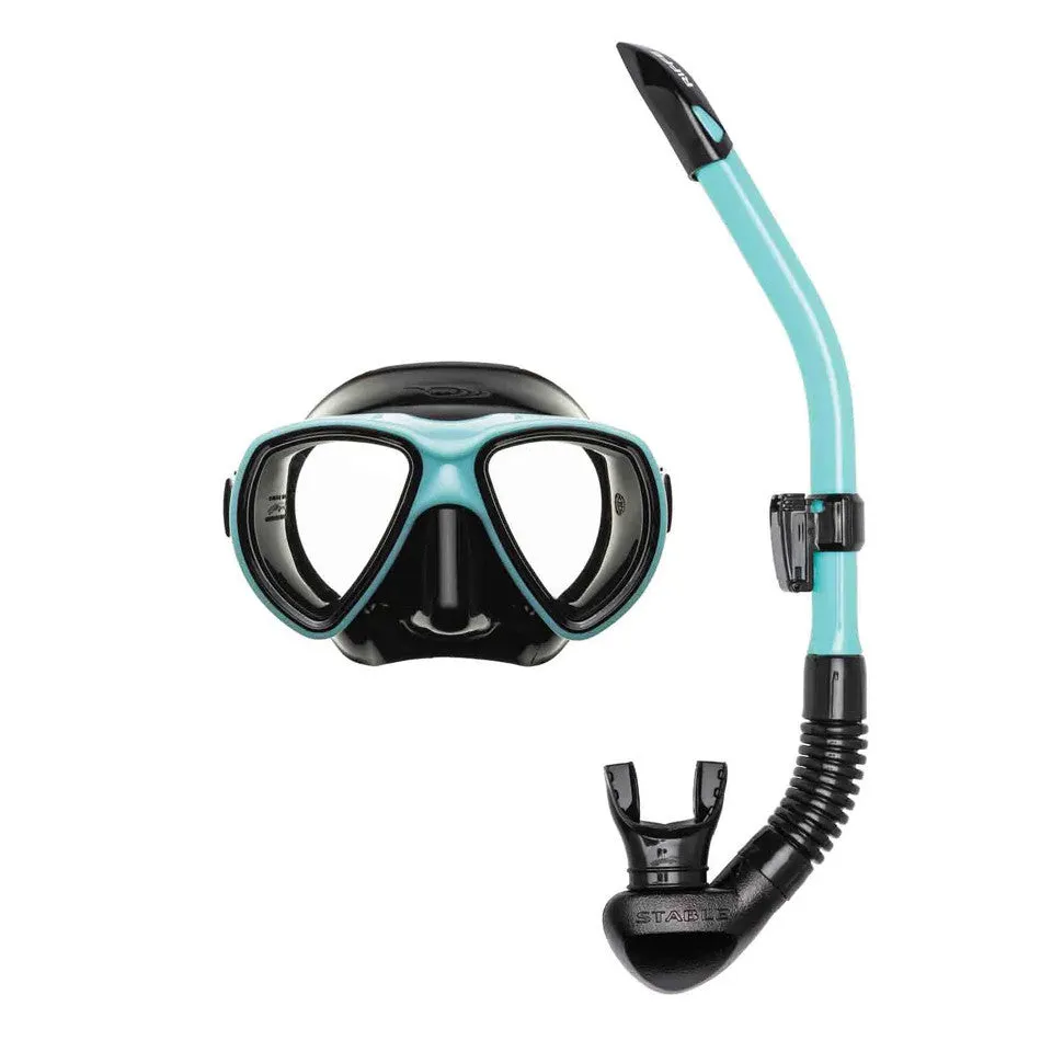 Riffe Nekton Mask and Stable Snorkel - Snorkel Set