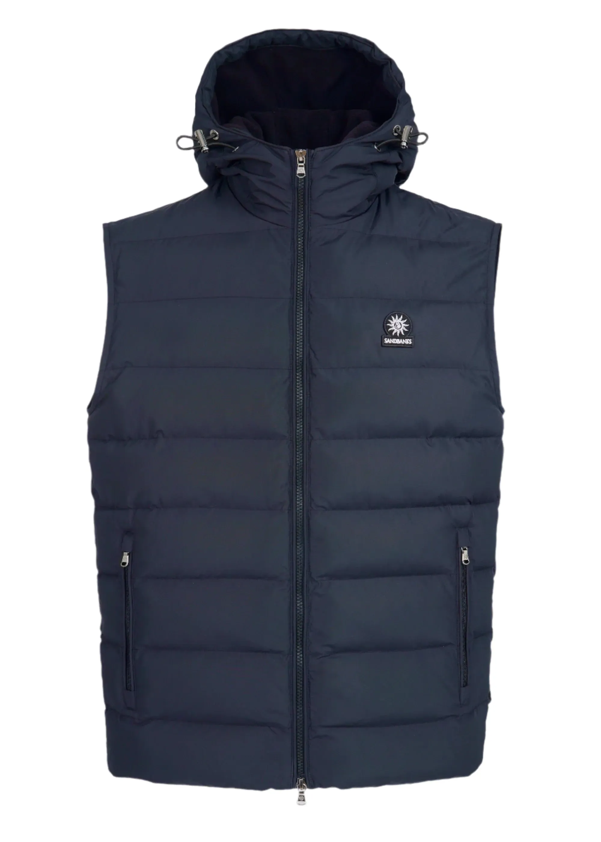 Sandbanks Micro Puffer Gilet: NAVY