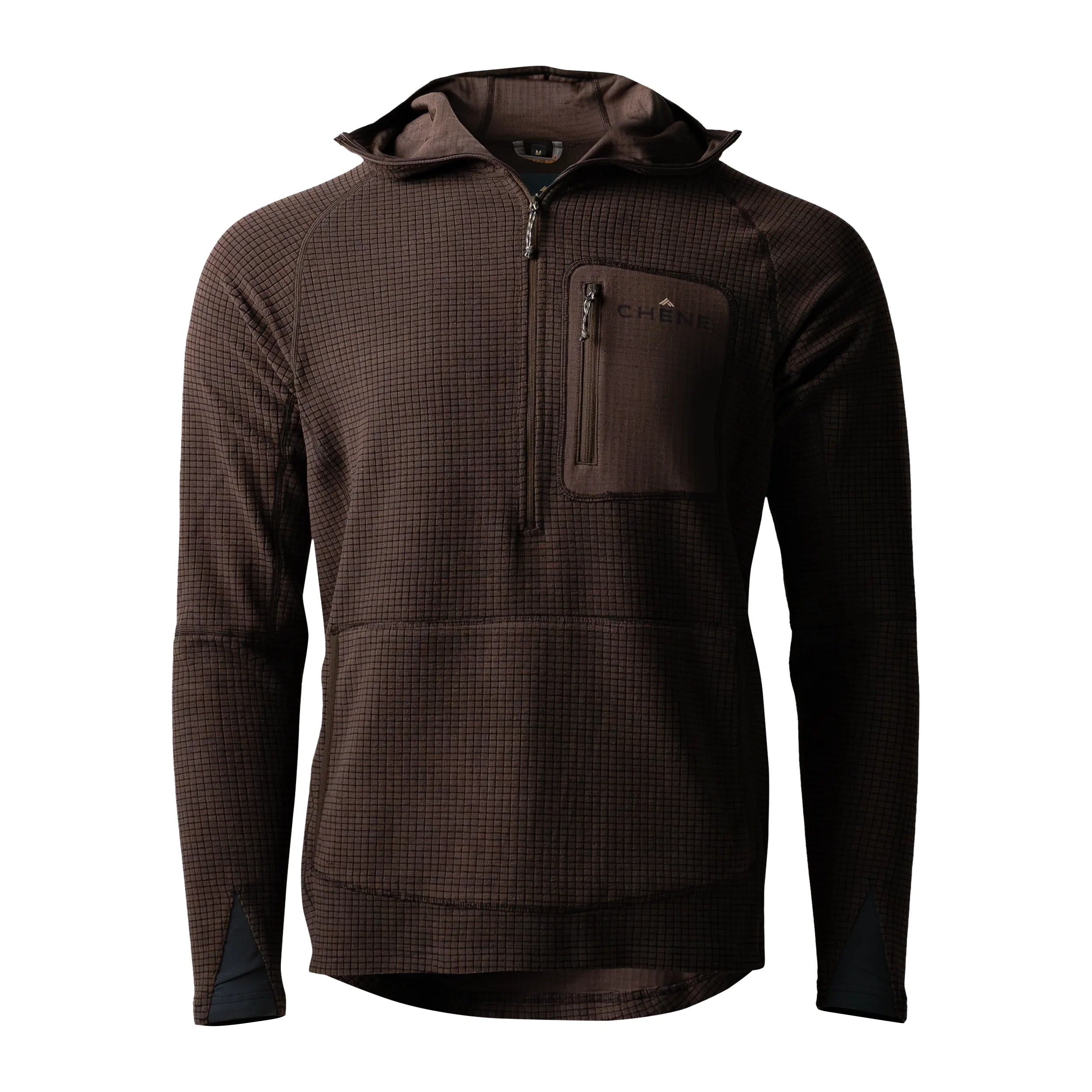 Sixty Series Check Fleece Half Zip with Hood