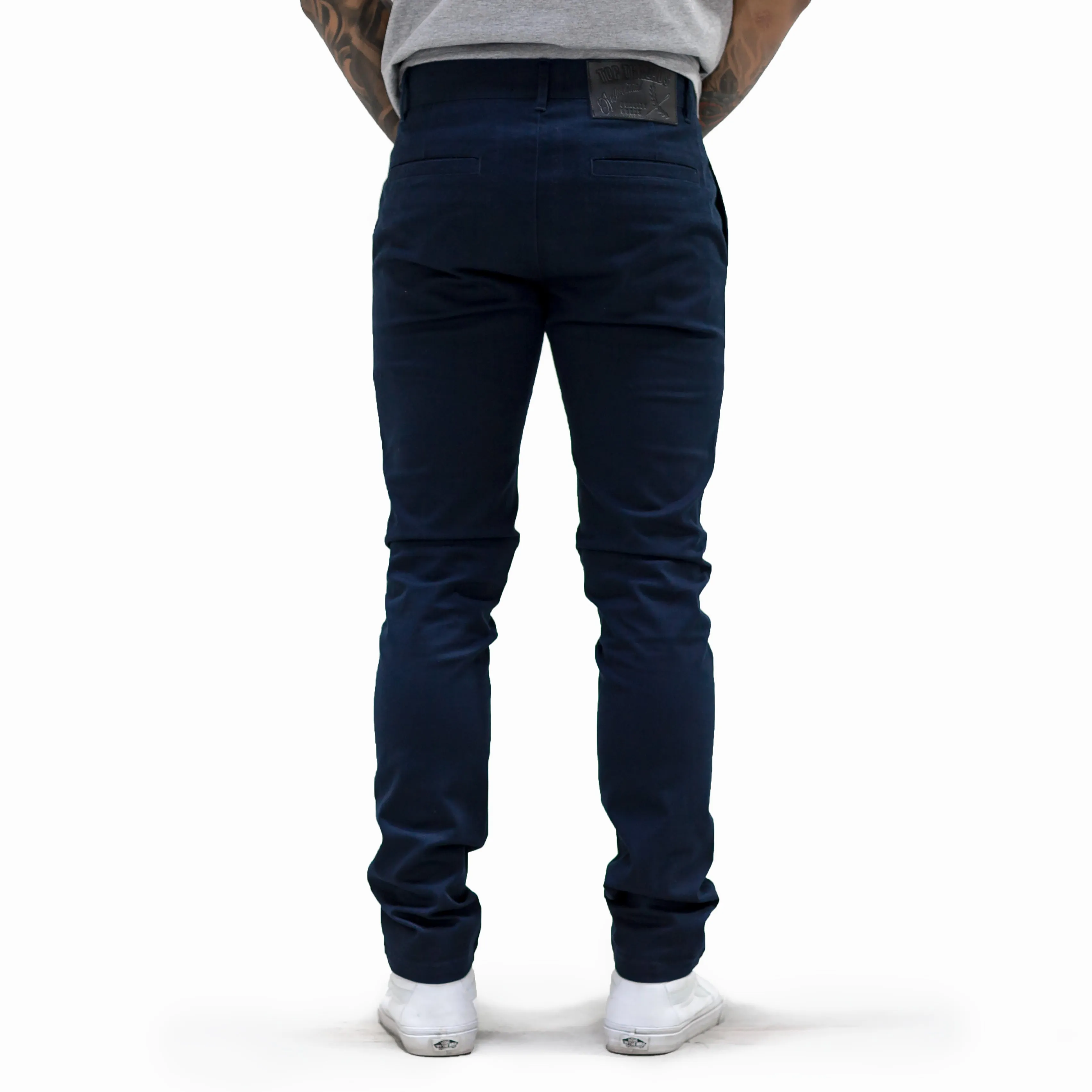 Slim Chinos - Navy