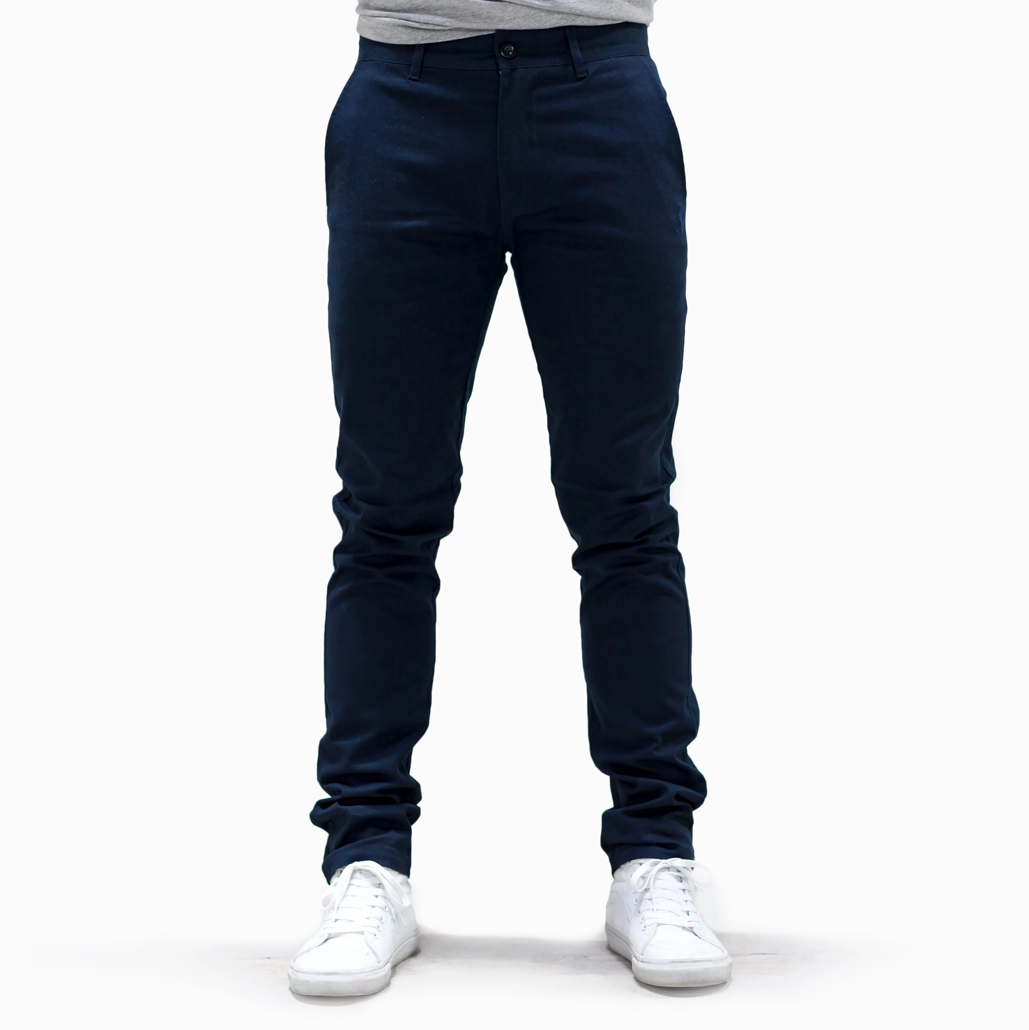 Slim Chinos - Navy