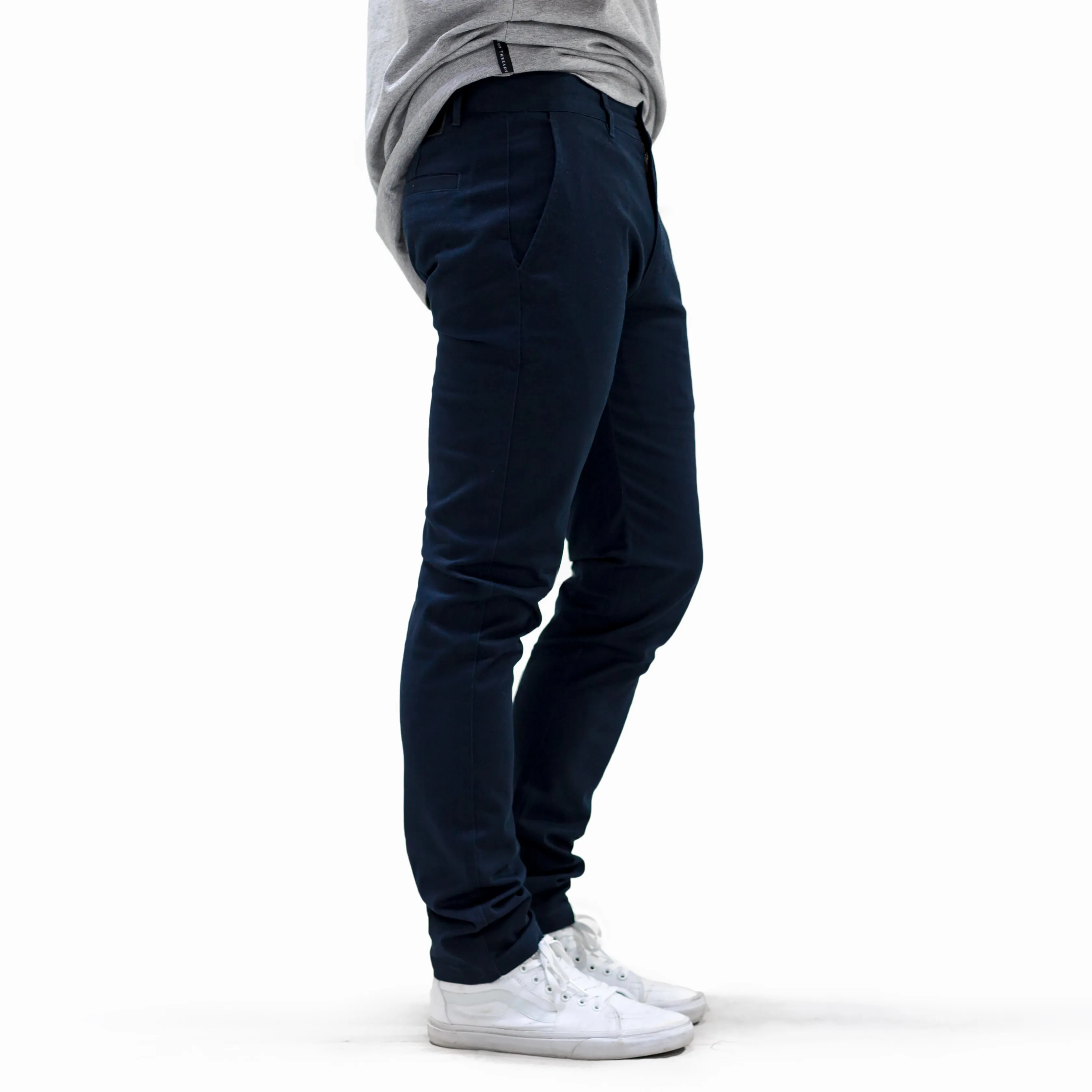 Slim Chinos - Navy