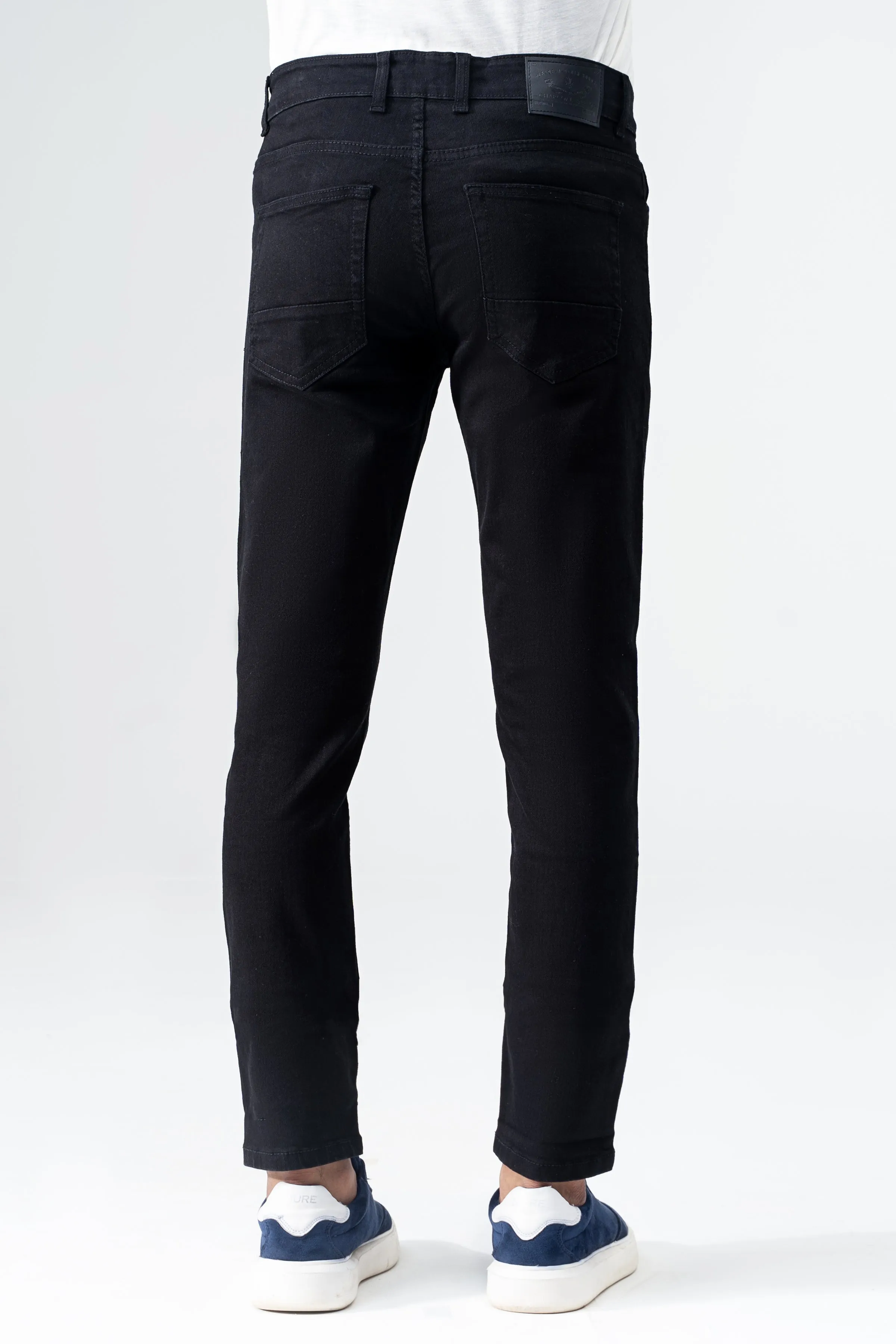 SLIM LEG DENIM  JEANS BLACK