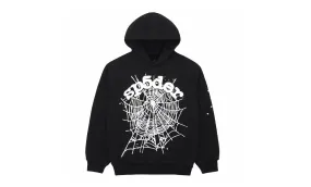 Sp5der OG Web Hoodie Black