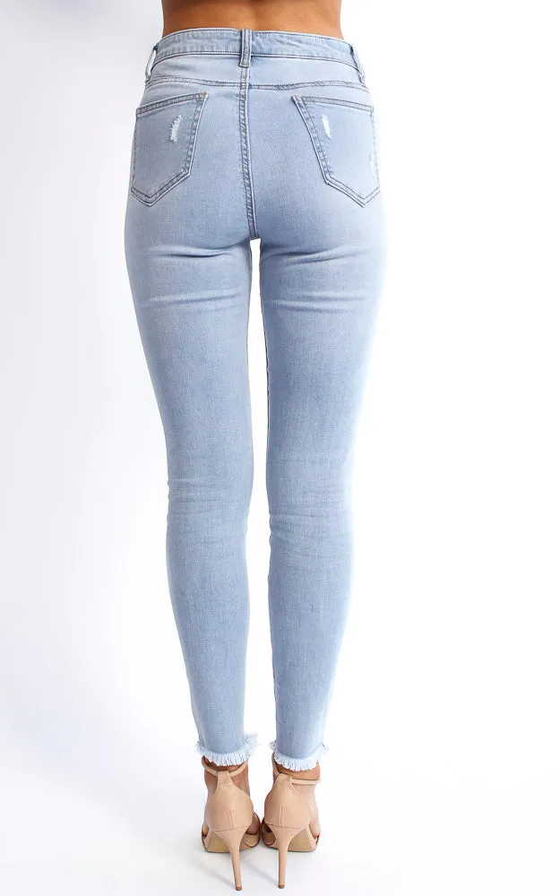 Spell Bound Jeans - Light Blue