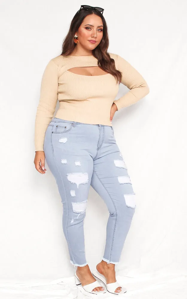 Spell Bound Jeans - Light Blue