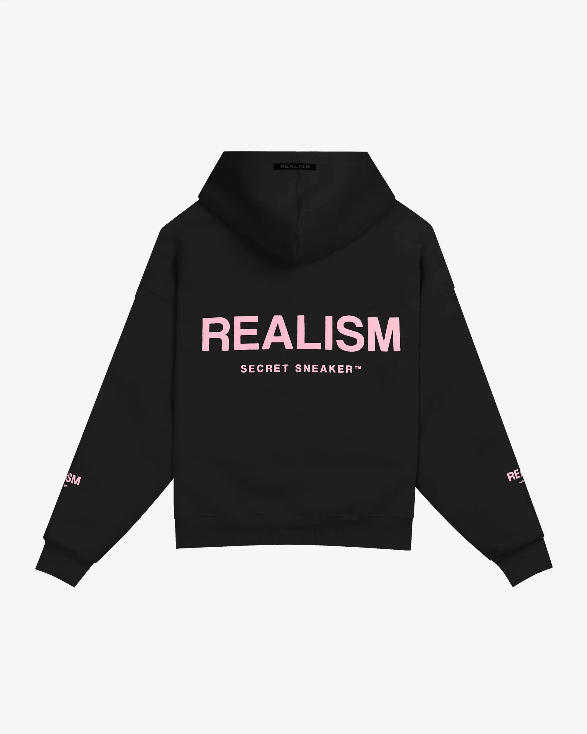 SSS REALISM COURT BOXY HOODIE MIDNIGHT PEACH