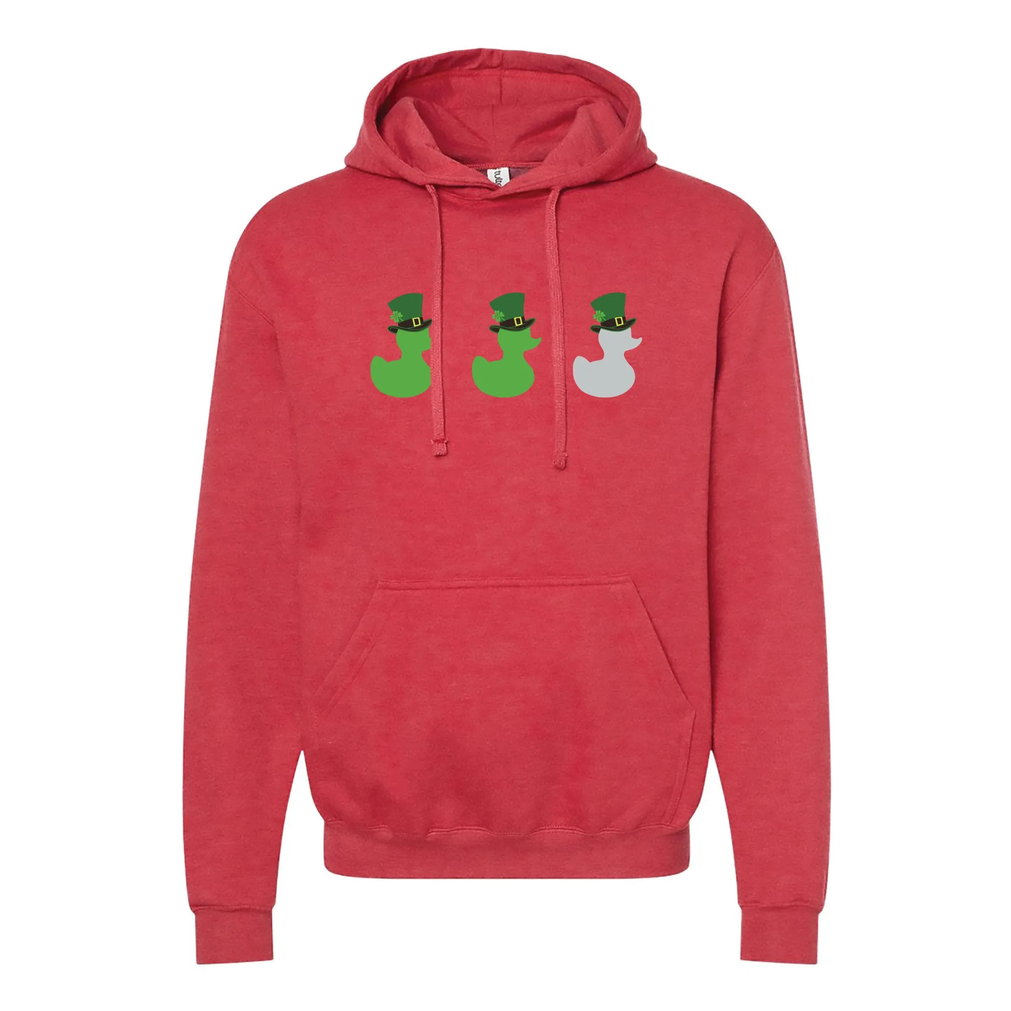 St Paddy's Duck Duck Grey Duck Minnesota Hoodie