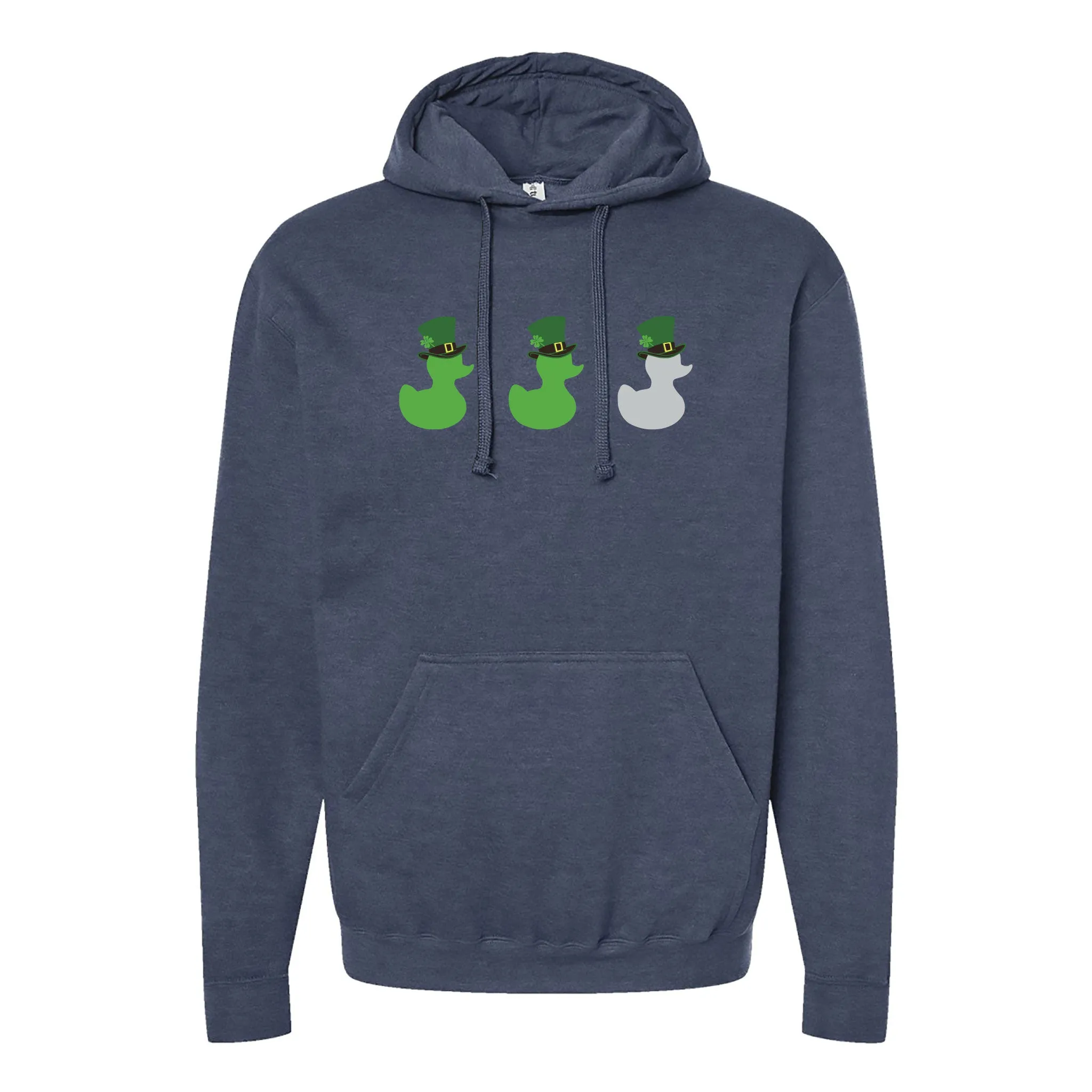 St Paddy's Duck Duck Grey Duck Minnesota Hoodie