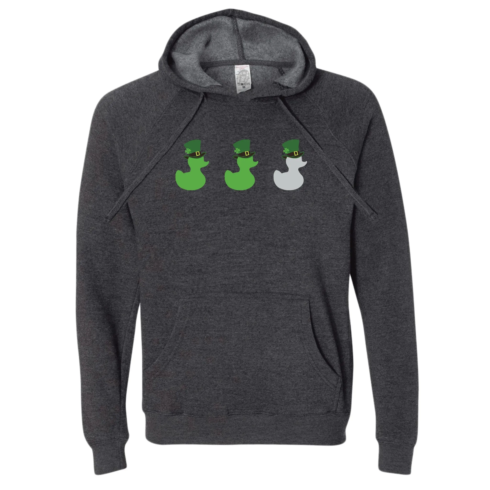 St Paddy's Duck Duck Grey Duck Minnesota Hoodie