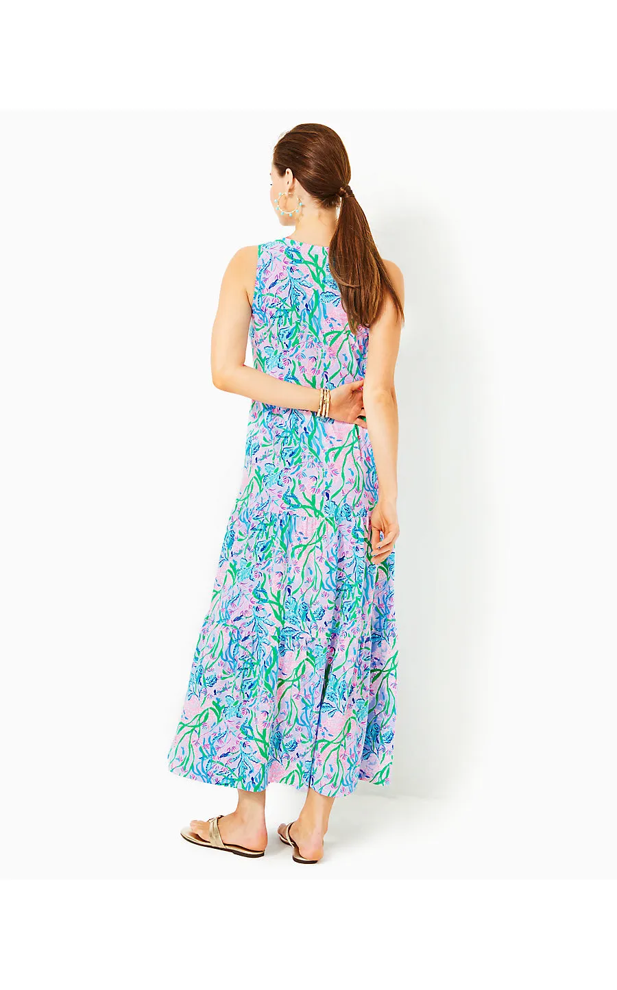 SYDNEE MAXI DRESS - MULTI - SEACRET ESCAPE