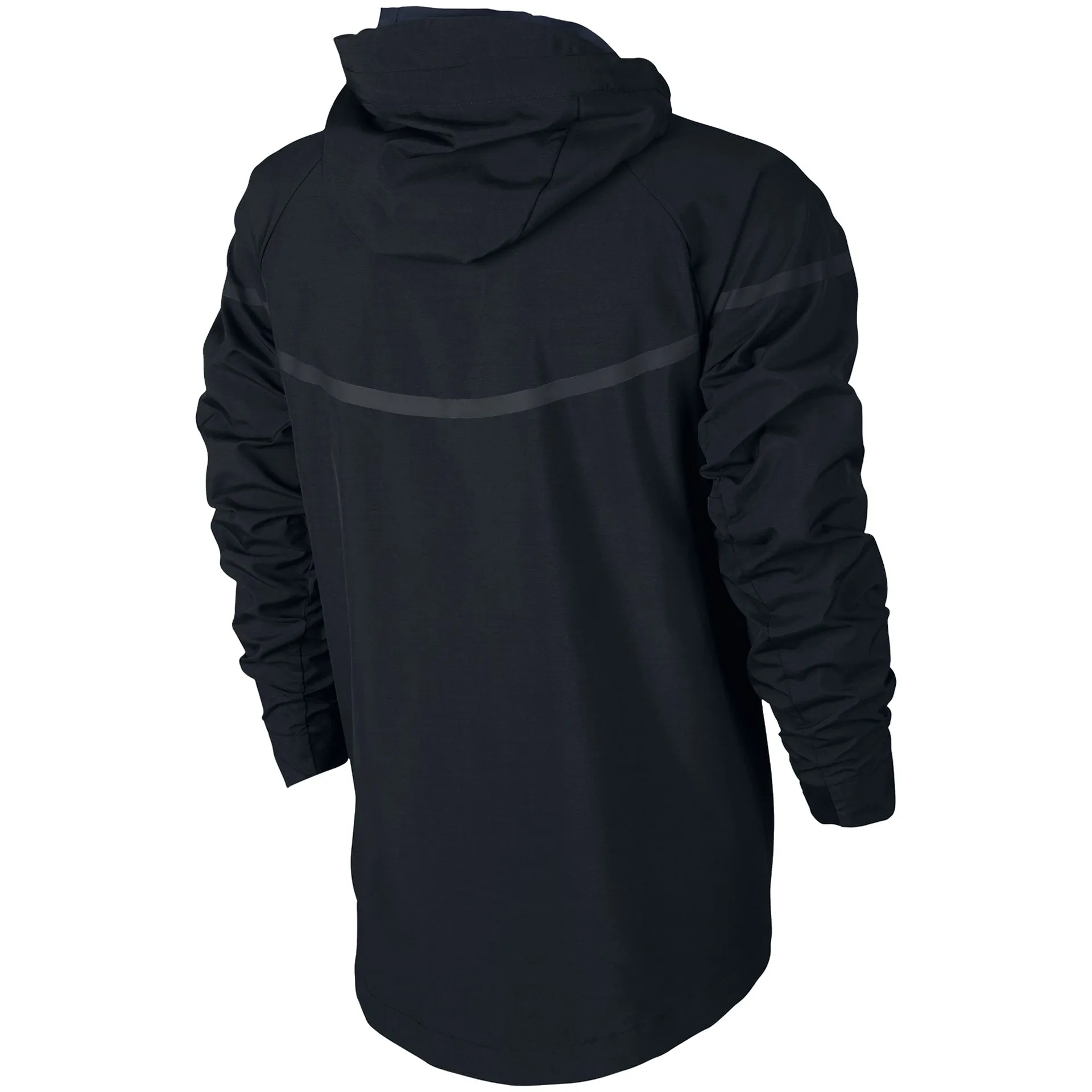 Tech Windrunner Mens Jacket - Black/Obsidian/Black