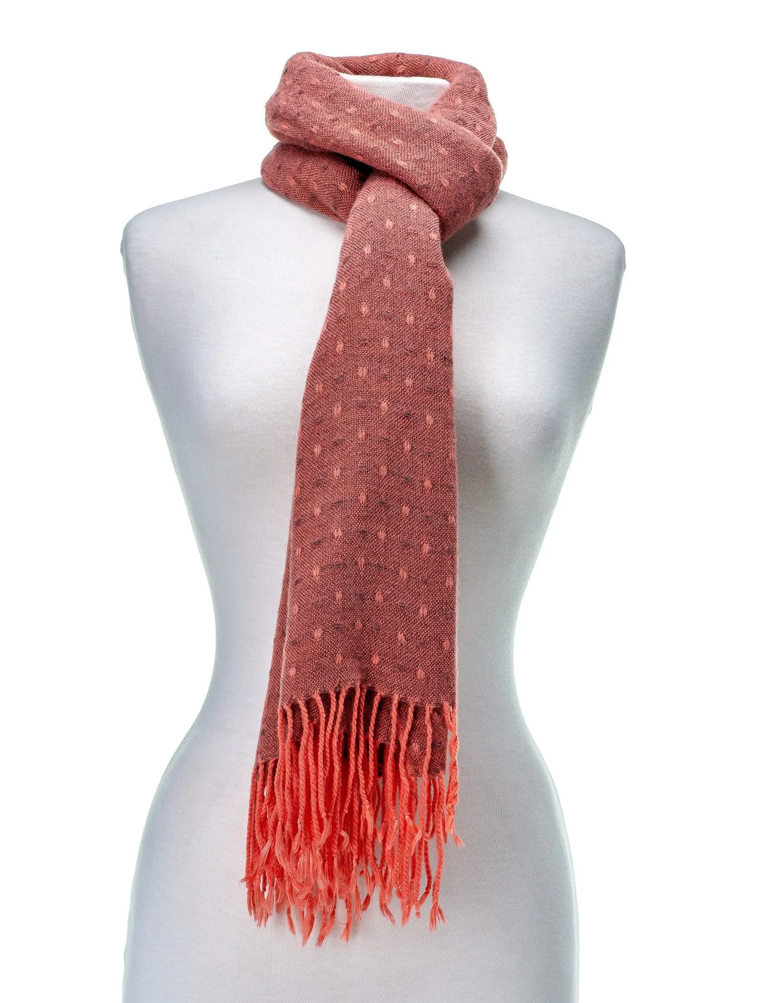 'Toasty' Warm Soft Premium Winter Scarf - Dot Pattern