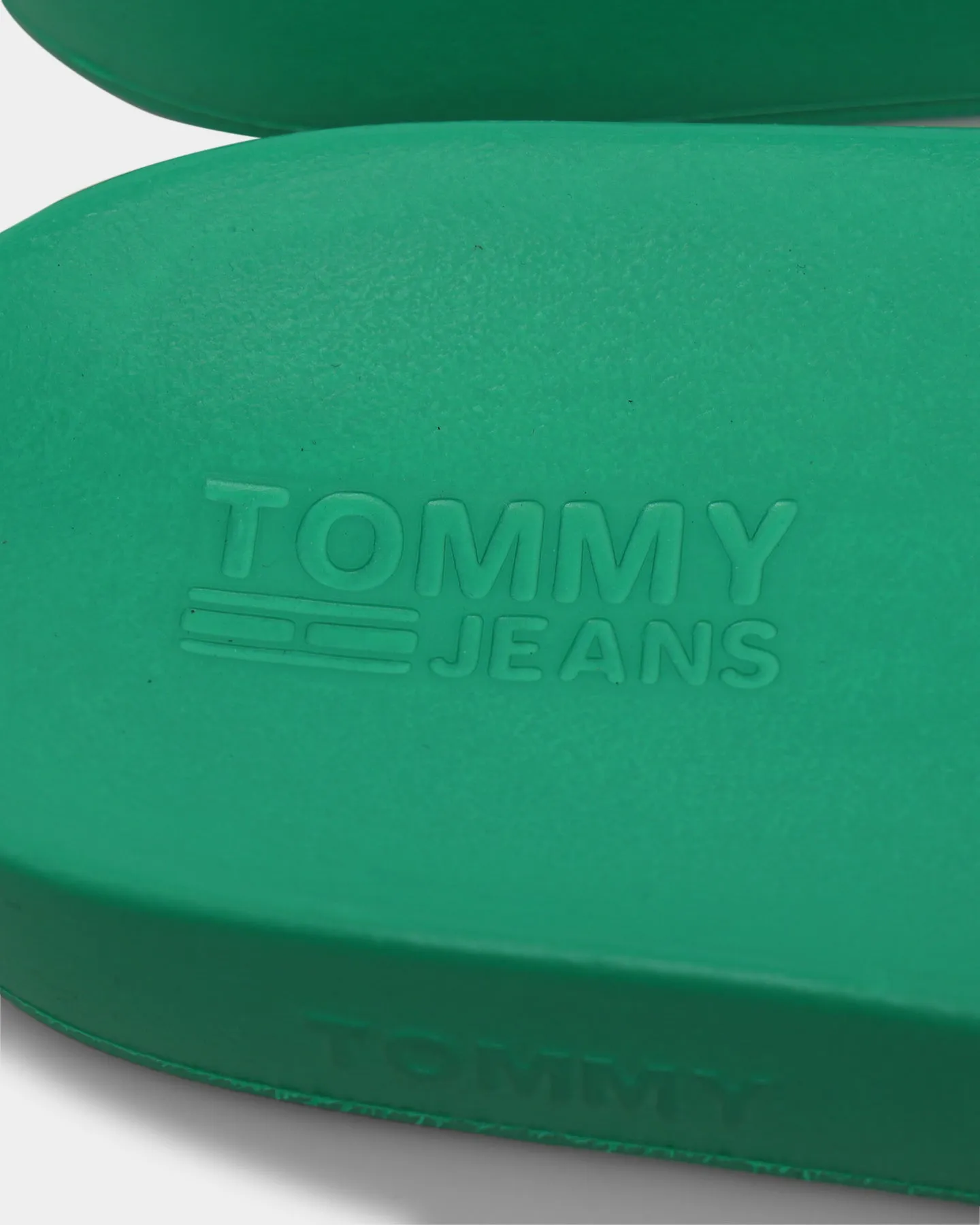 Tommy Jeans Signature Pool Slide Grassy Green