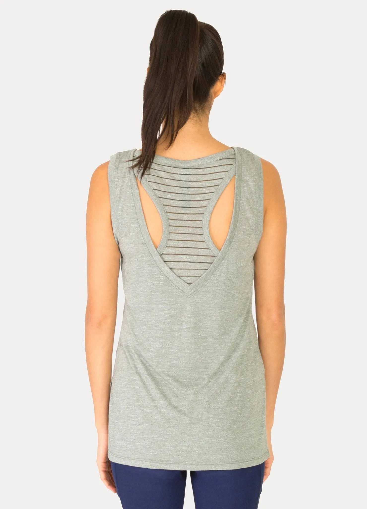 Two-Fer Back Yoga Tank Top