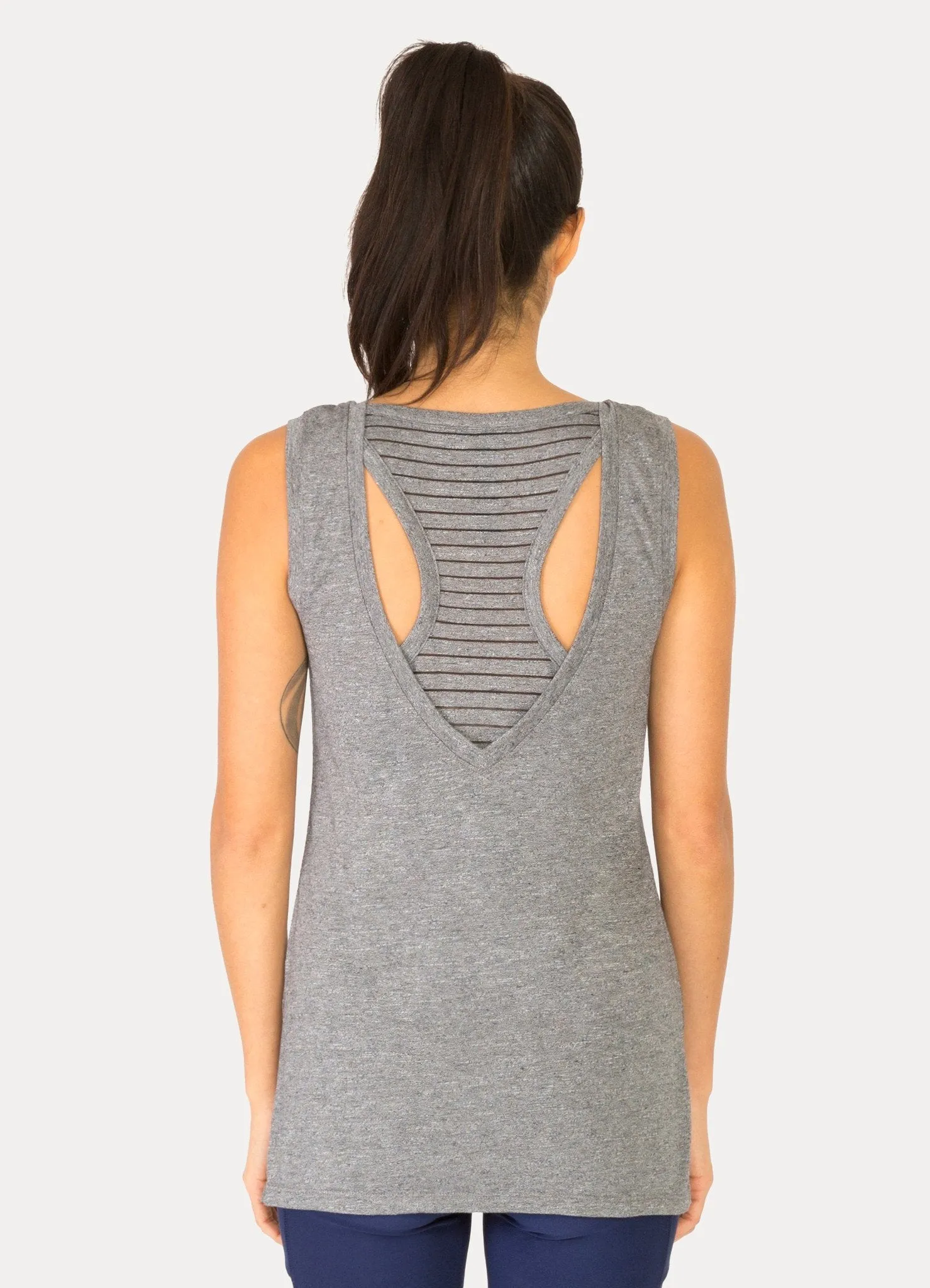 Two-Fer Back Yoga Tank Top