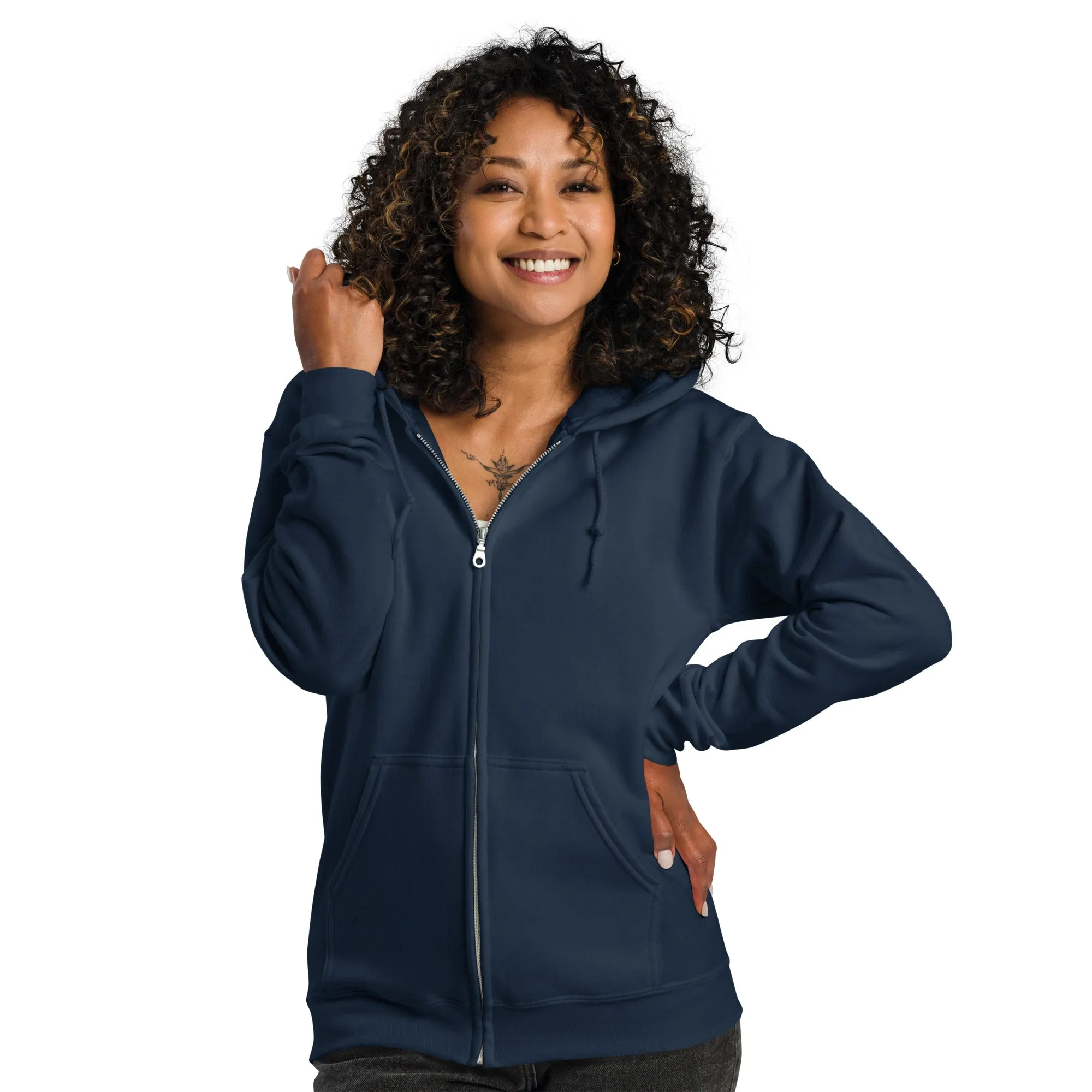 Unisex heavy blend zip hoodie - YogaBhoga