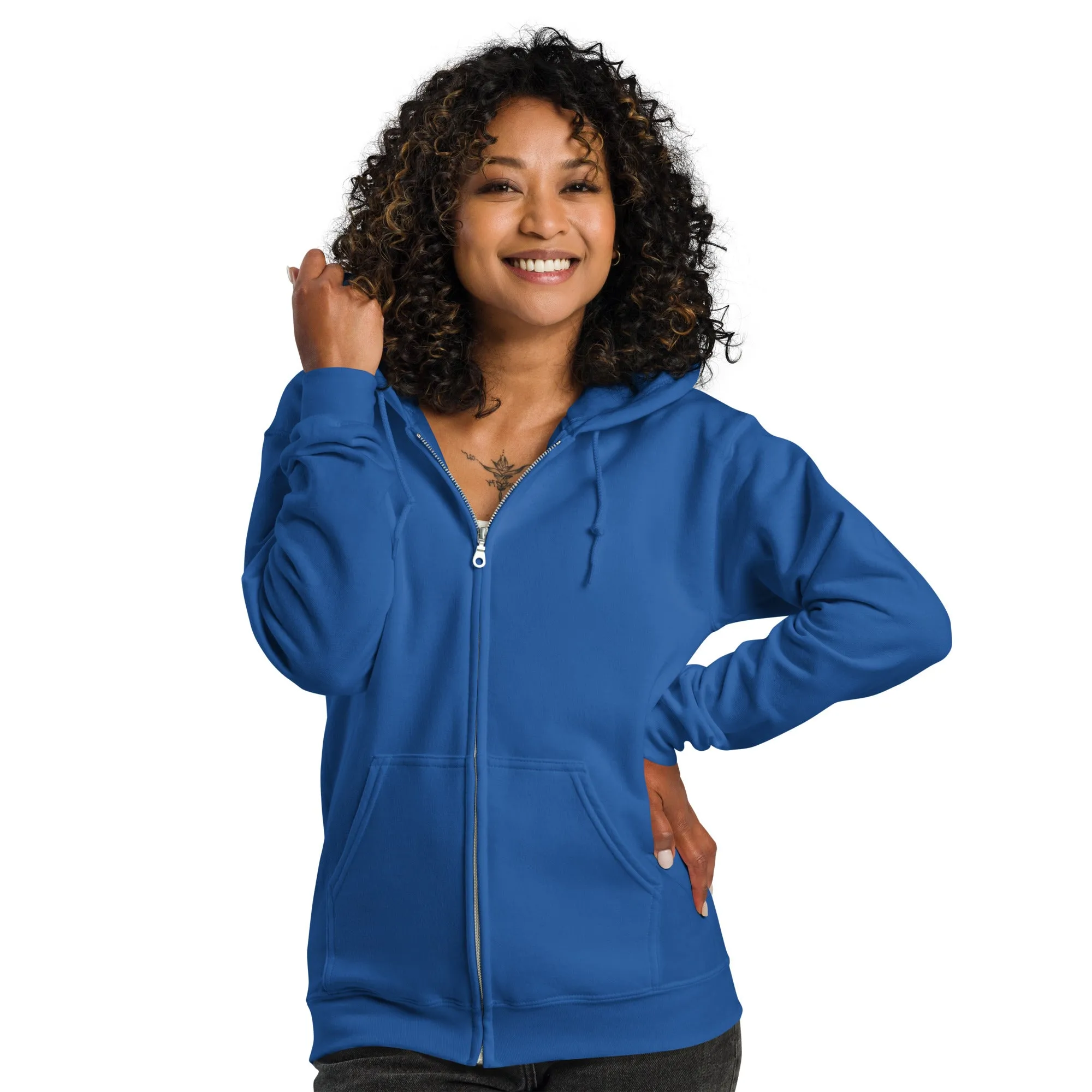 Unisex heavy blend zip hoodie - YogaBhoga