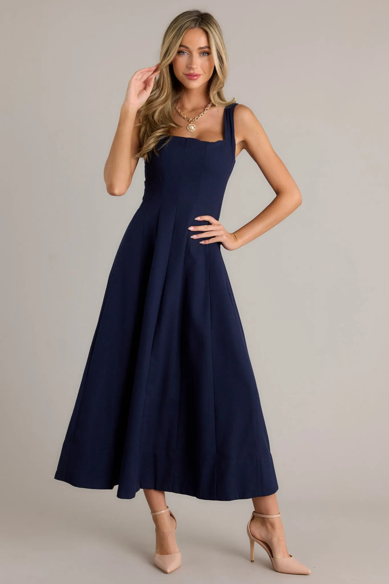 Urban Sophistication Navy Maxi Dress