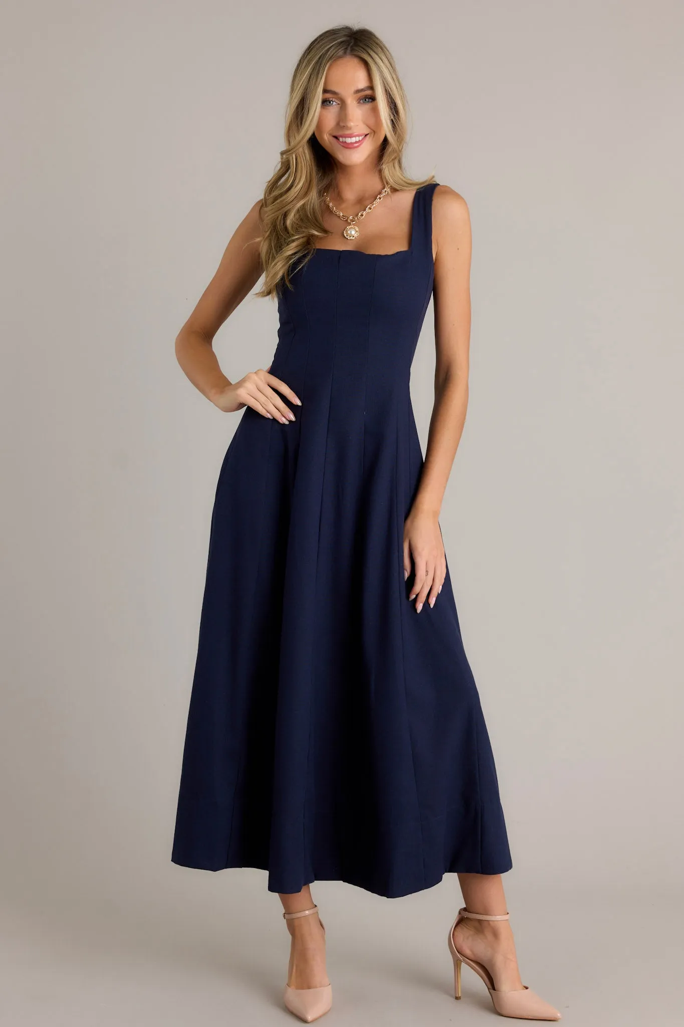 Urban Sophistication Navy Maxi Dress