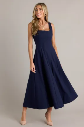 Urban Sophistication Navy Maxi Dress