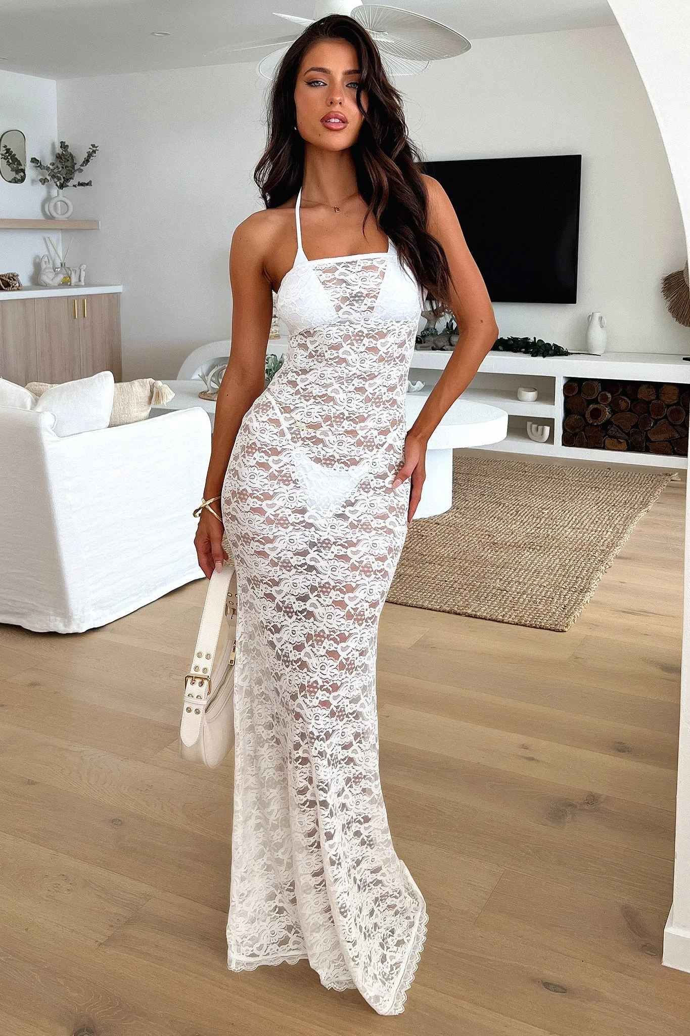 Veradi Maxi Dress - White