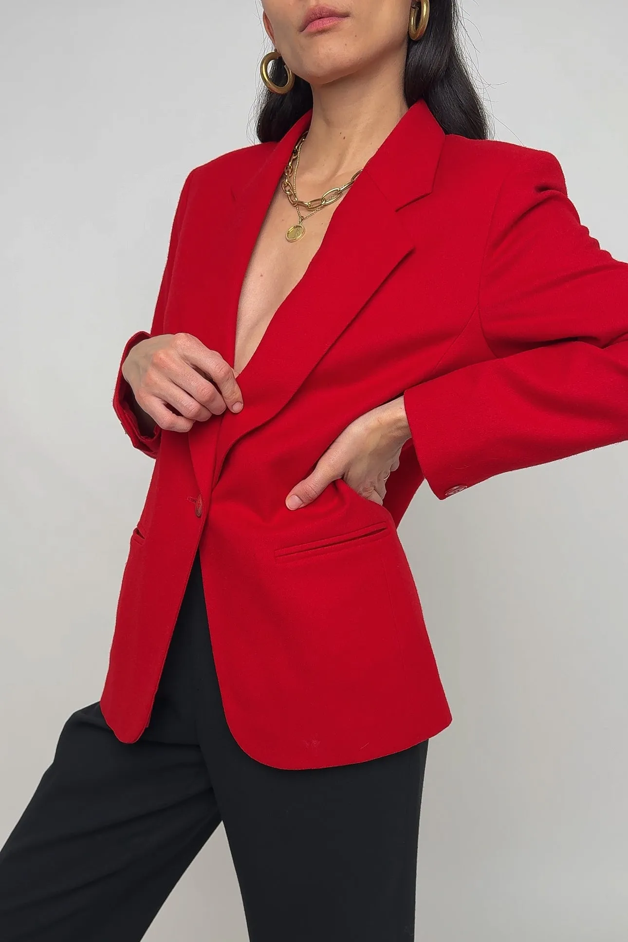 Vintage Tart Pure Virgin Wool Blazer