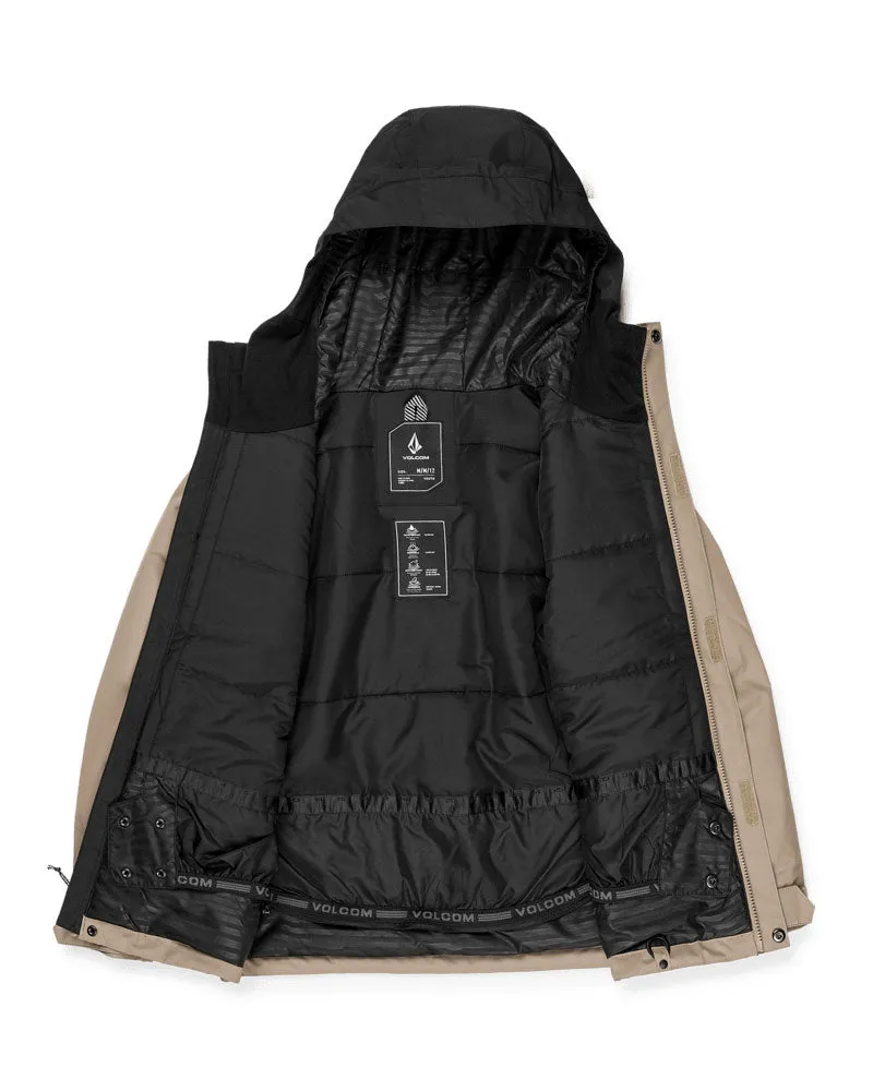 Volcom Kids' Stone.91 Ins Jacket Chestnut Brown 2025