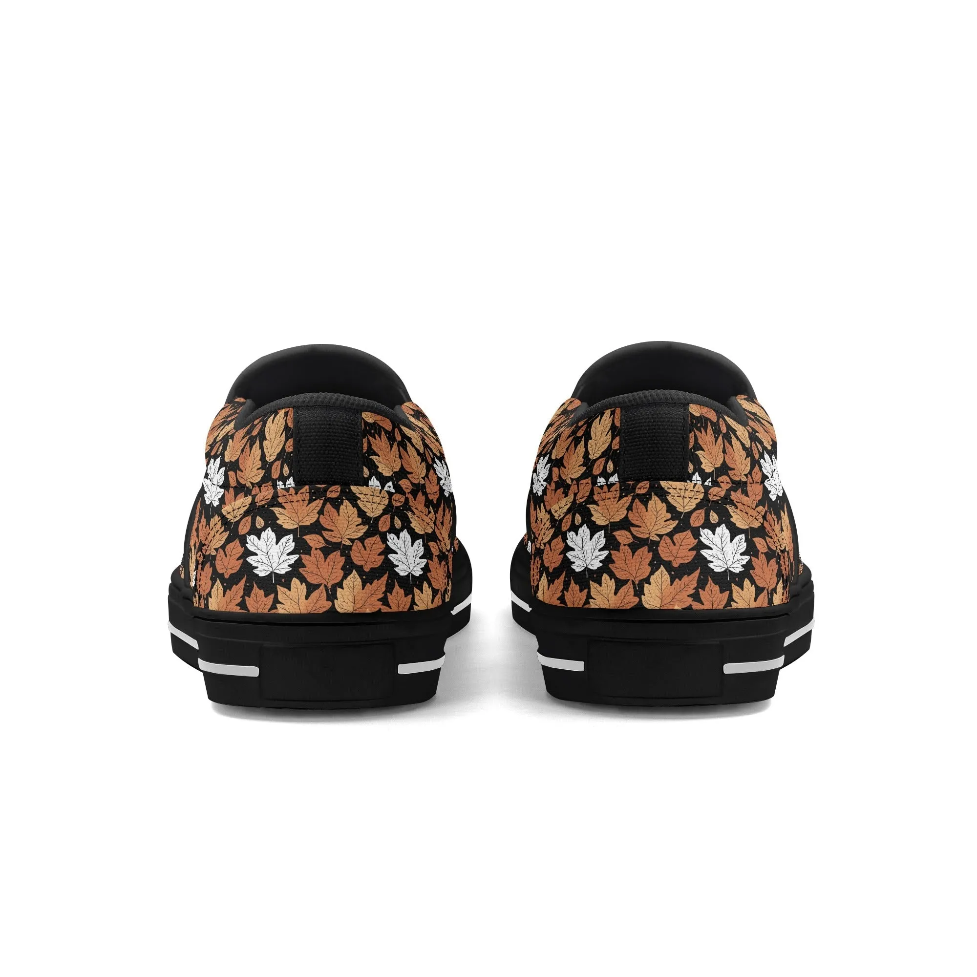 Womens Maple Leaves Rubber Slip On Shoes