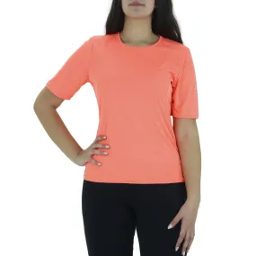 Women's Plain Sport Top,Coral