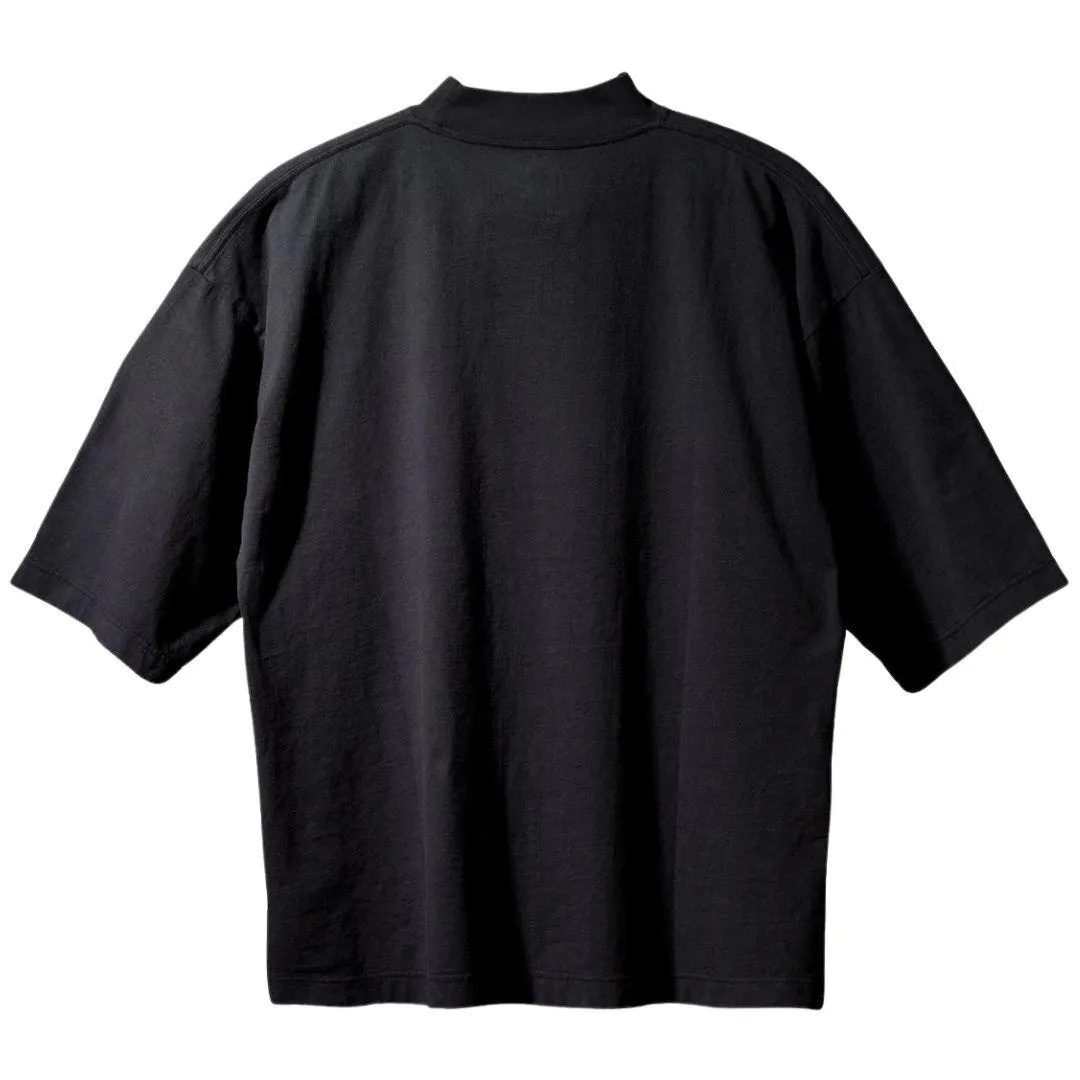 YEEZY GAP LOGO 3/4 SLEEVE TEE BLACK