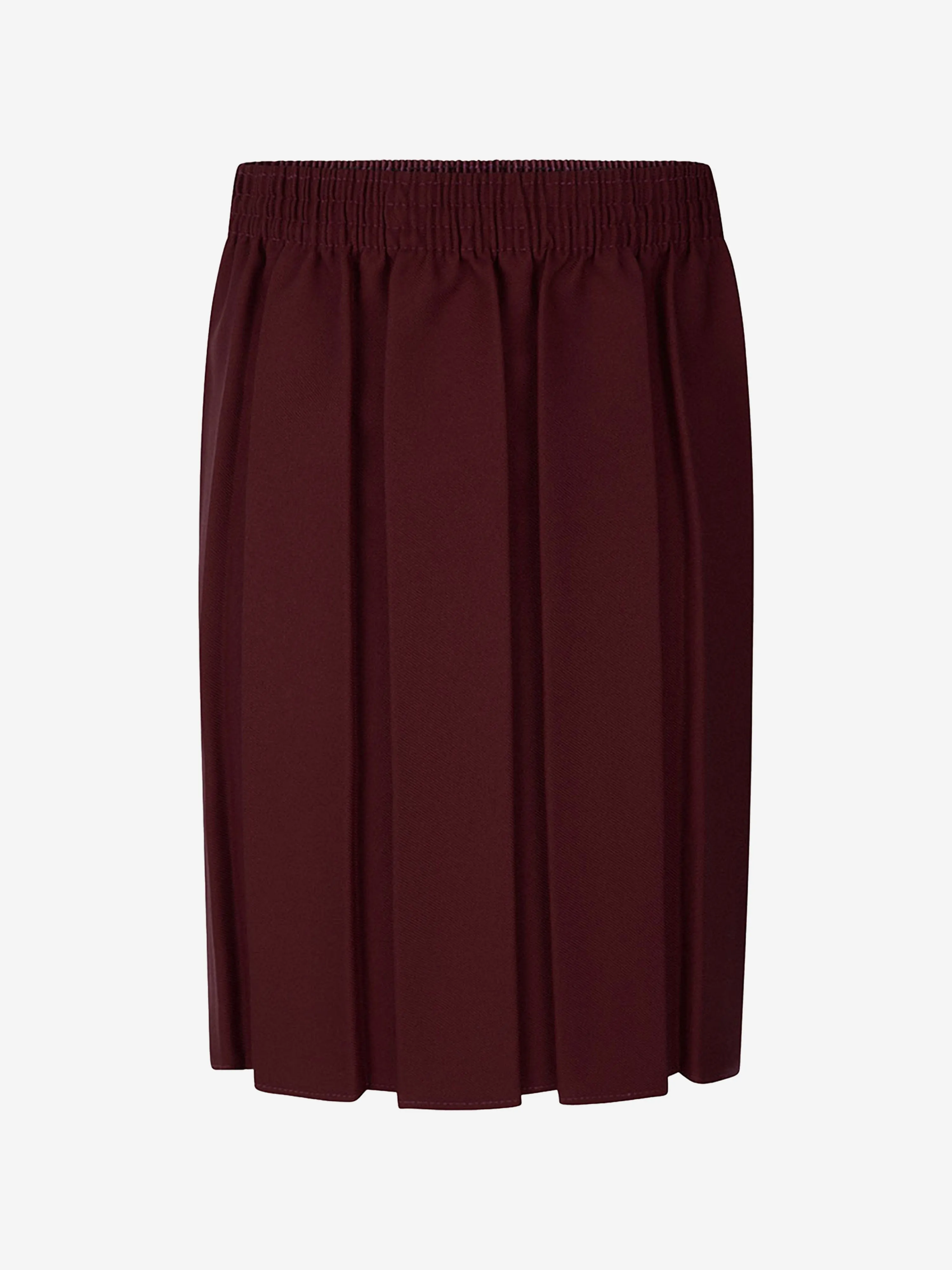 Zeco Girls School Box Pleat Skirt in Purple