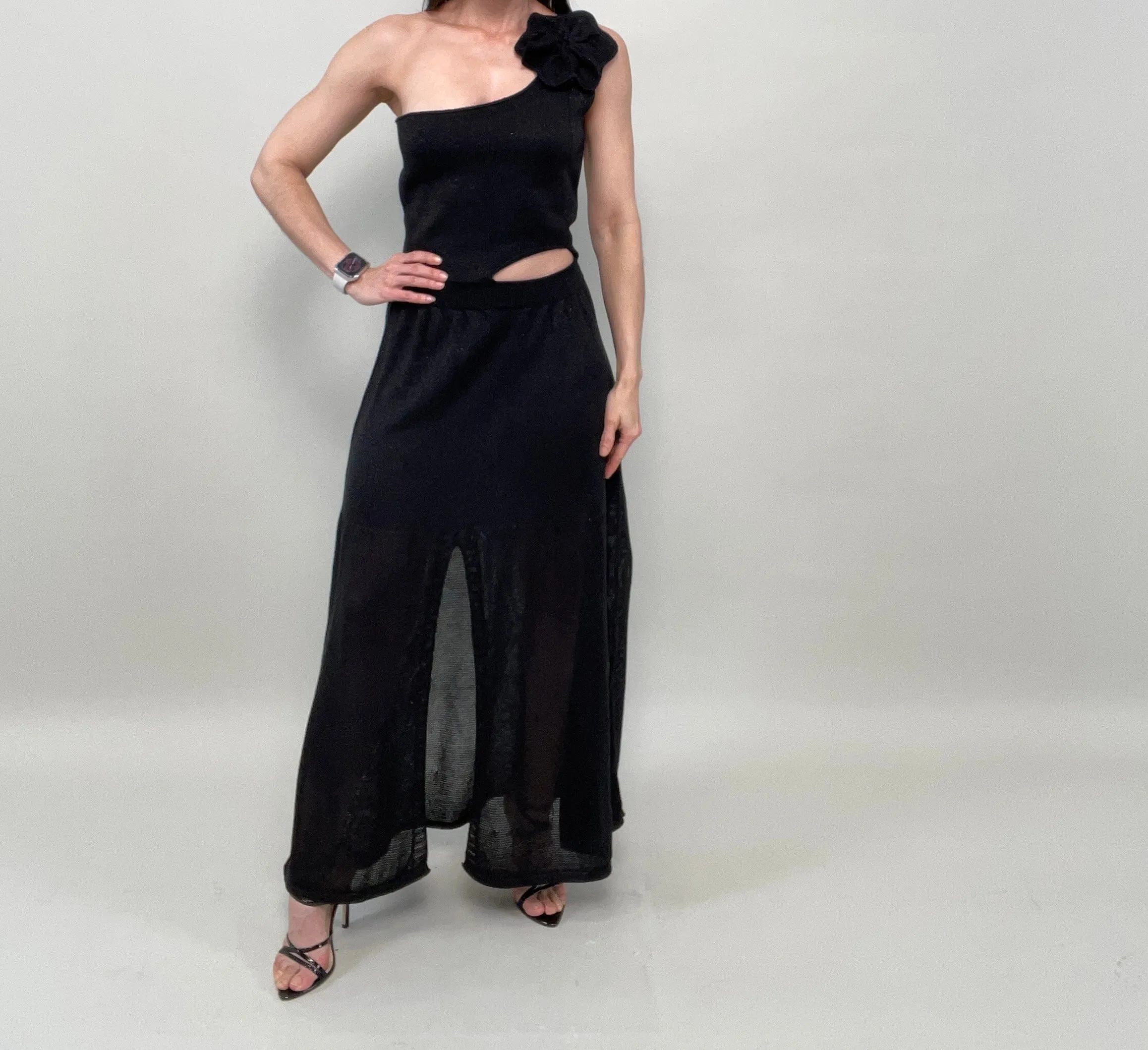 Zuleika Black Maxi Dress