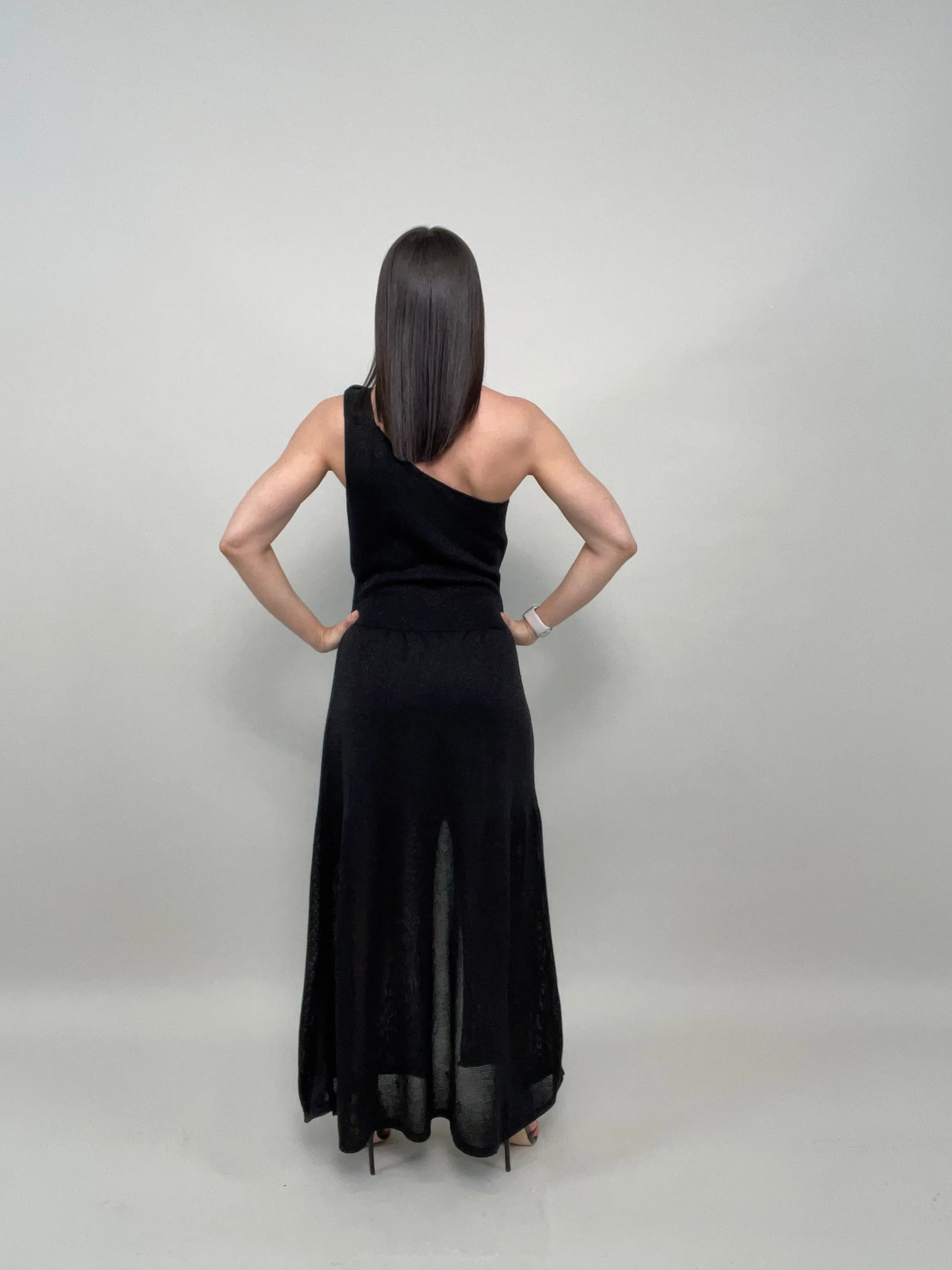 Zuleika Black Maxi Dress