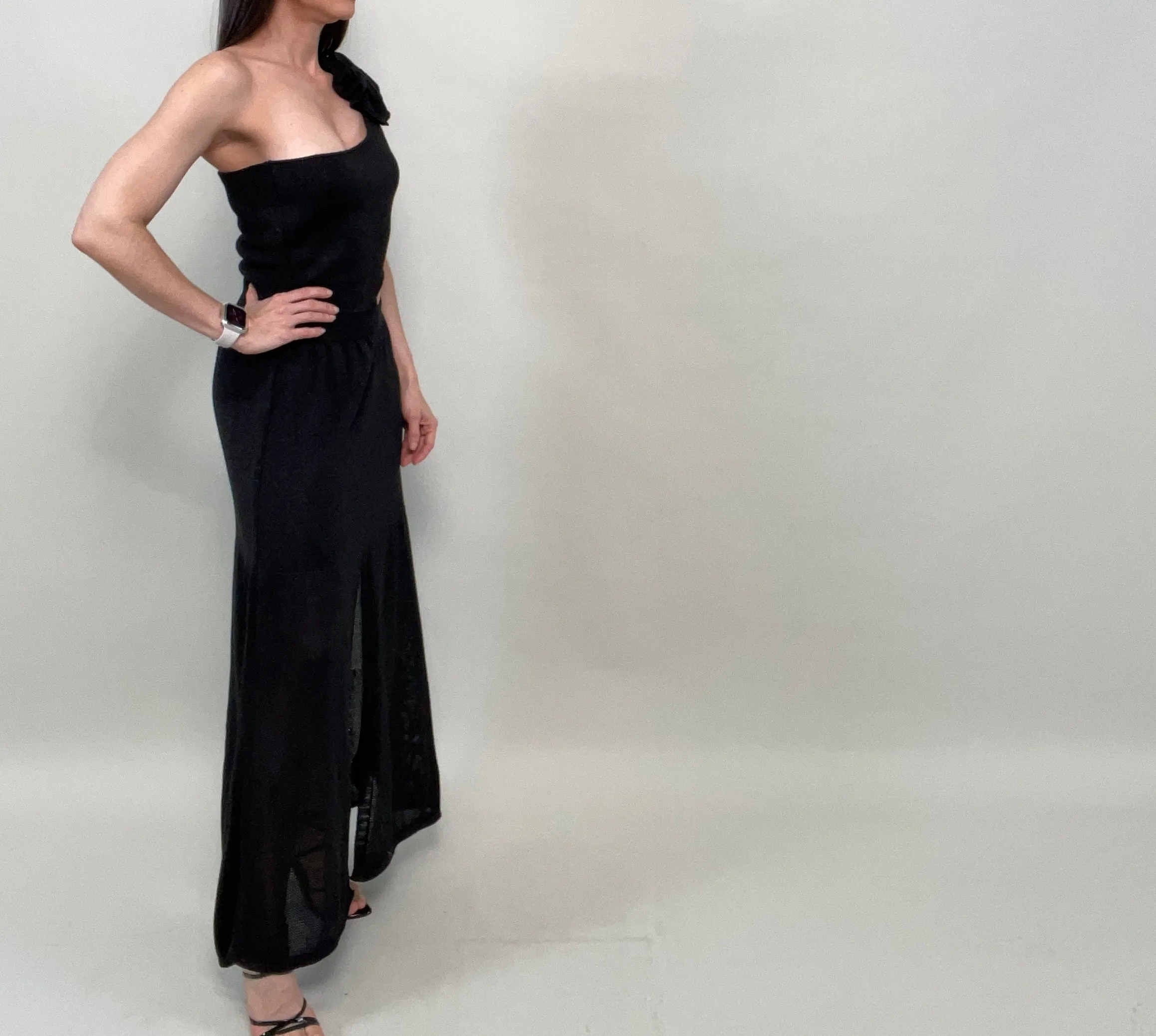 Zuleika Black Maxi Dress