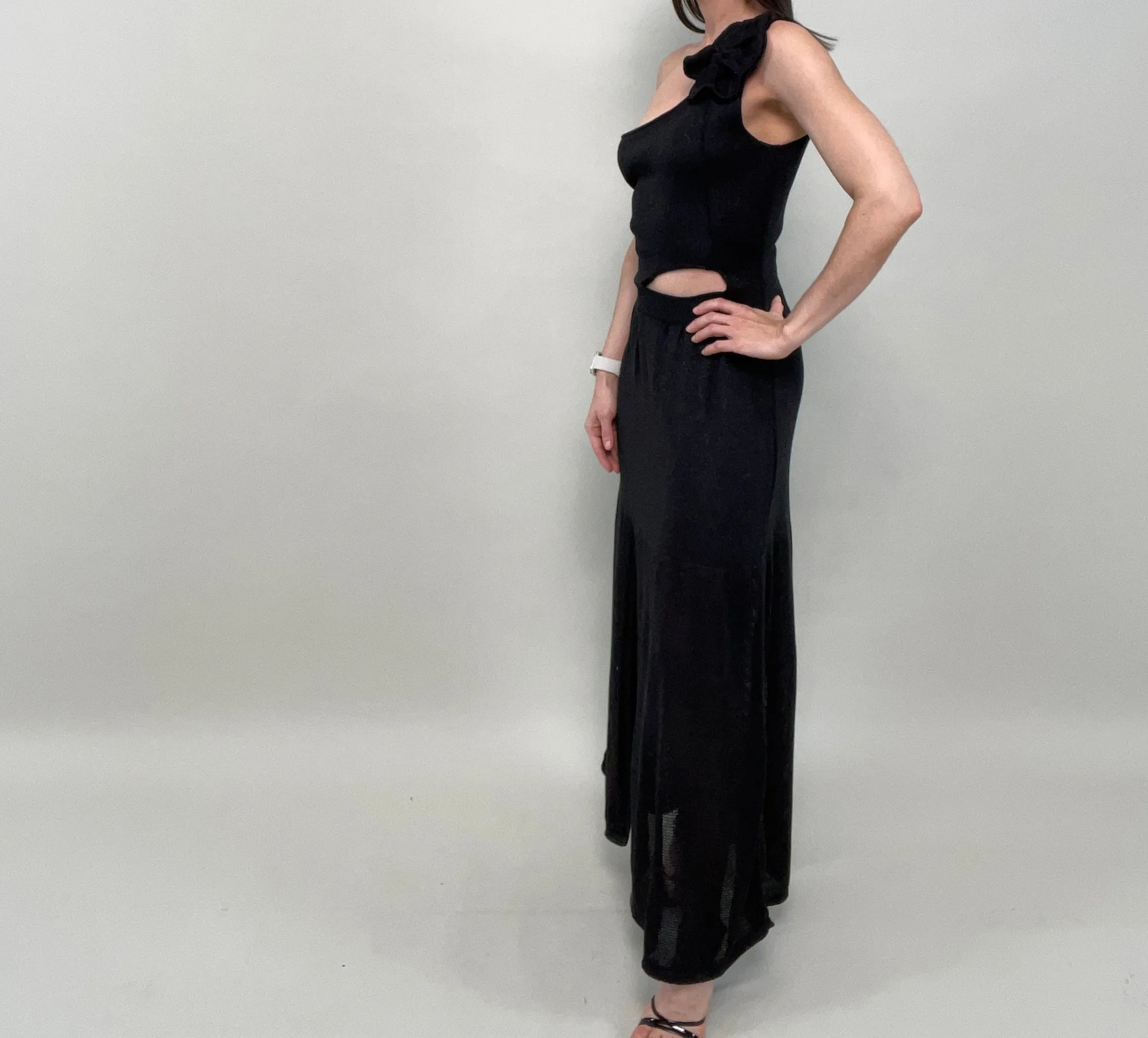 Zuleika Black Maxi Dress